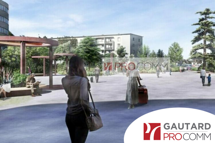 Photo place de la gare tgv st-pierre-des-corps / tours rénovée. Local commercial à louer | GAUTARD PROCOMM immobilier entreprise et commerce